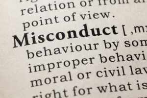 Misconduct reporting