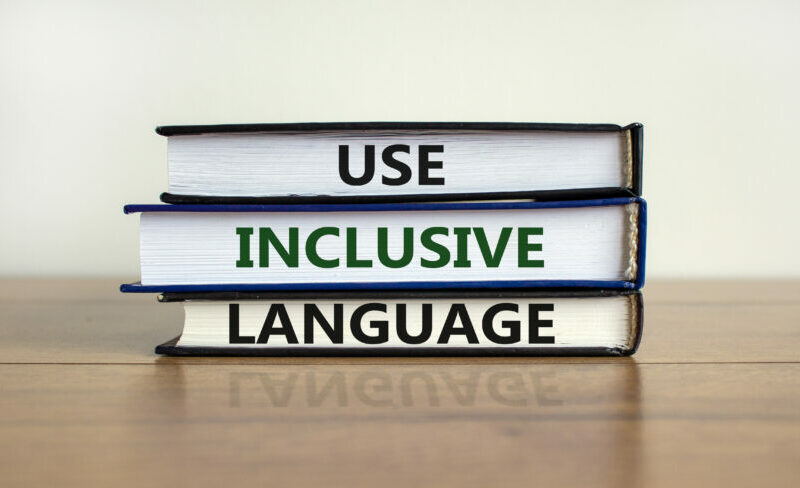 Inclusive language workplace