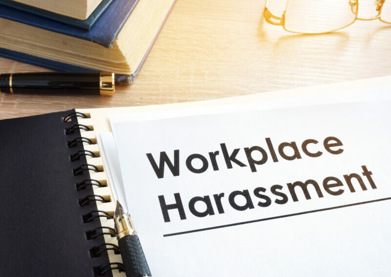 report on internal harassment