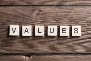 Sustainable company values