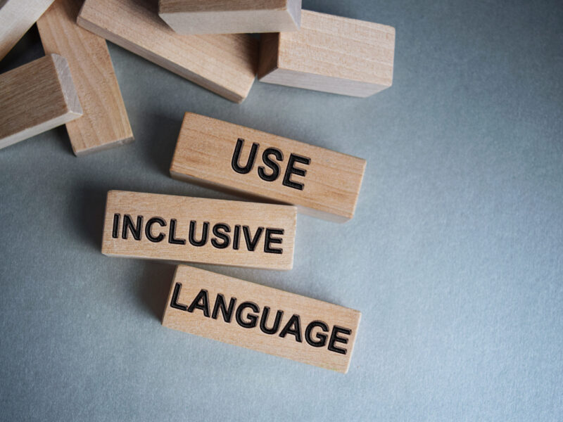 Inclusive language work